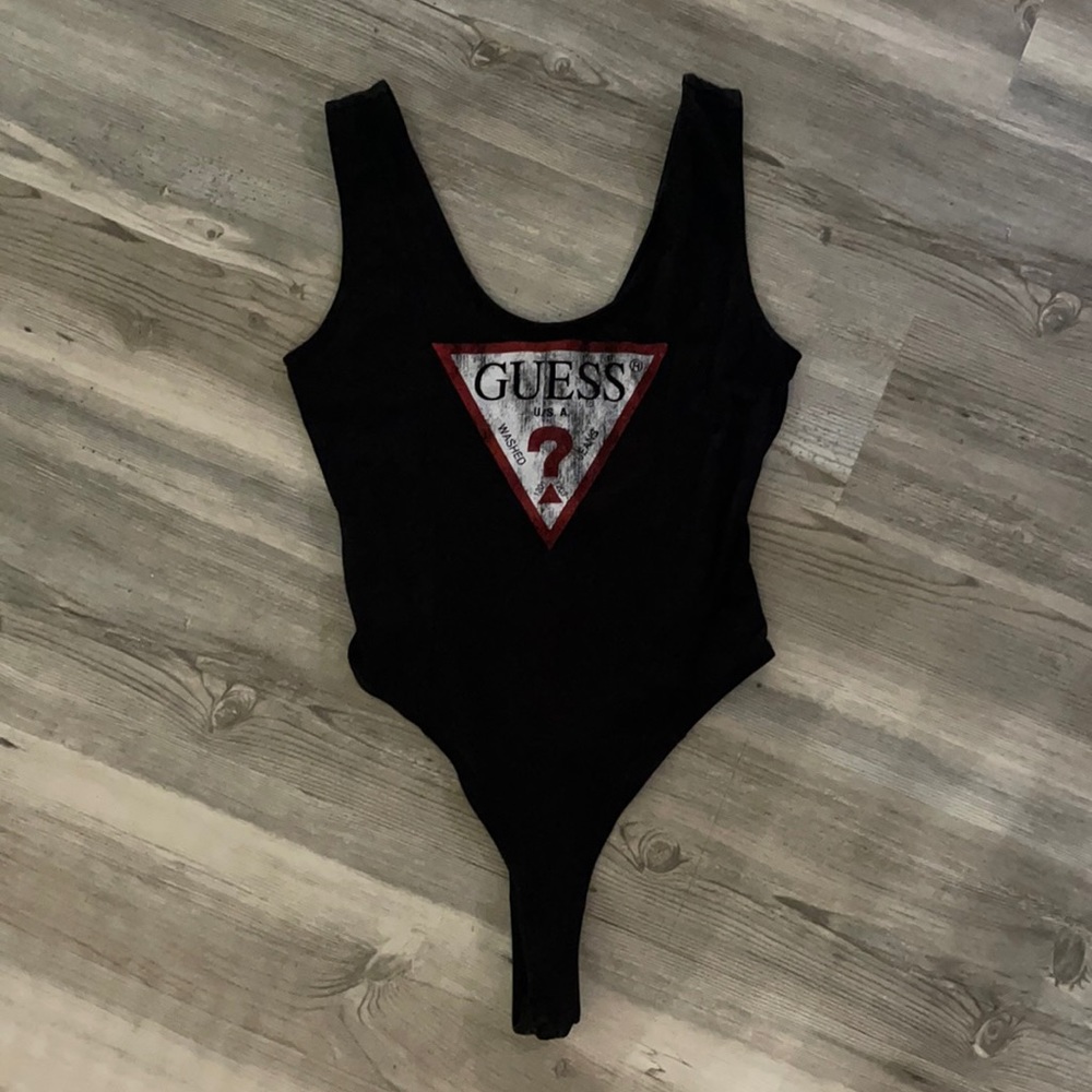 Guess extra small bodysuit black